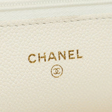Chanel White Classic Wallet on Chain