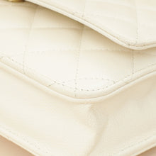 Chanel White Classic Wallet on Chain