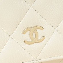 Chanel White Classic Wallet on Chain