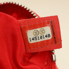 Chanel Red Ultimate Stitch Mini Flap Wallet on Chain