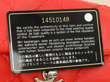 Chanel Red Ultimate Stitch Mini Flap Wallet on Chain