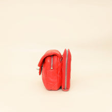 Chanel Red Ultimate Stitch Mini Flap Wallet on Chain
