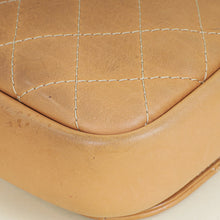 Chanel Beige Messenger Hobo Flap Bag