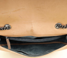 Chanel Beige Messenger Hobo Flap Bag