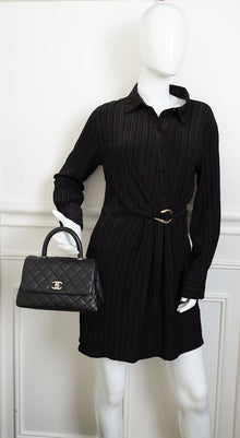 Chanel Black Coco Small Handle Bag