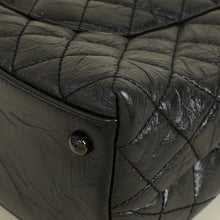 Chanel Dark Ruthenium CC Coco Handle Flap Bag