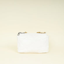 Chanel White CC 19 Small Flap Bag
