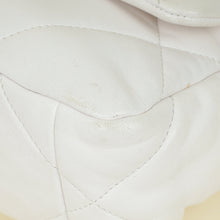 Chanel White CC 19 Small Flap Bag
