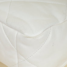 Chanel White CC 19 Small Flap Bag