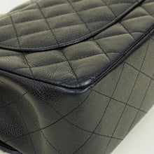 Chanel Black CC Classic Double Flap Jumbo Bag