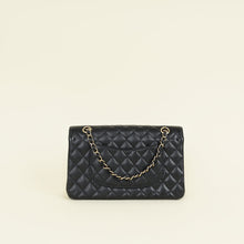 Chanel Black Classic Double Flap Medium Bag