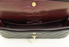 Chanel Black Classic Double Flap Medium Bag