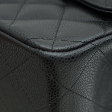 Chanel Black Classic Double Flap Jumbo Bag