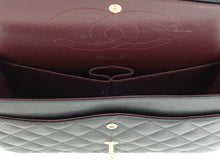 Chanel Black Classic Double Flap Jumbo Bag