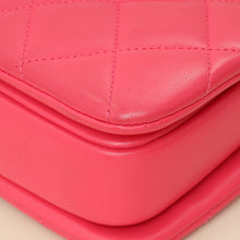 Chanel Hot Pink CC Trendy Flap Bag