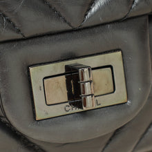 Chanel Black 2.55 Reissue Chevron Double Flap 227 Bag