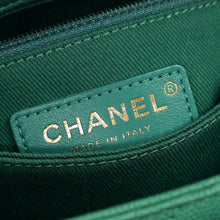 Chanel Green Coco Handle Small Bag
