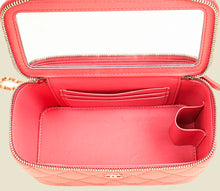 Chanel Red CC Small Vanity Chain Case