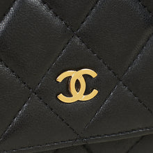 Chanel Black CC Classic Wallet On Chain