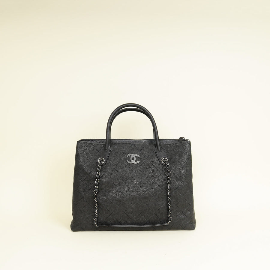 Chanel Black Urban Shopping Bag