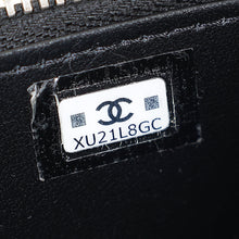 Chanel Black CC Crystal Top Handle Vanity Case