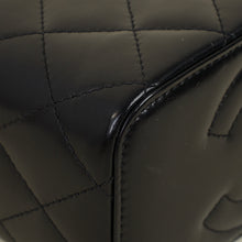 Chanel Black CC Crystal Top Handle Vanity Case
