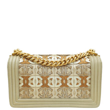 Chanel Bicolor Ltd. Ed. CC Embellished Boy Medium Bag