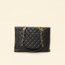 Chanel Black Grand Shopping Tote (GST) Medium Bag