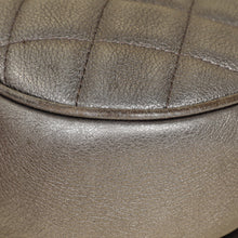 Chanel Metallic Grey CC Casual Pocket Messenger Flap Bag