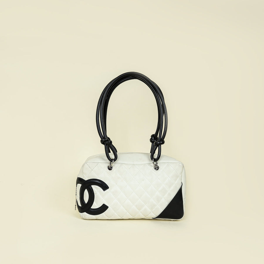 Chanel Bicolor CC Cambon Bowler Bag