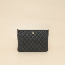 Chanel Black CC Classic Zip Pouch
