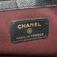 Chanel Black CC Classic Zip Pouch
