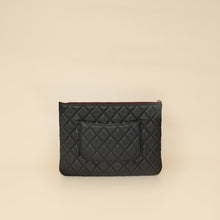 Chanel Black CC Classic Zip Pouch