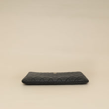 Chanel Black CC Classic Zip Pouch