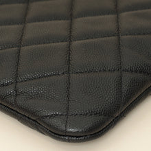 Chanel Black CC Classic Zip Pouch