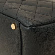 Chanel Black Zip Petite Shopping Tote (PST) Bag