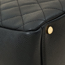 Chanel Black Zip Petite Shopping Tote (PST) Bag