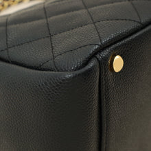 Chanel Black Zip Petite Shopping Tote (PST) Bag