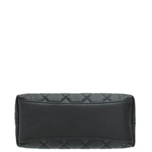 Chanel Black CC Chain Link Bow Clutch With Chain
