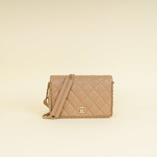 Chanel Beige CC Never Ending Chain Flap Bag