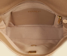 Chanel Beige CC Never Ending Chain Flap Bag