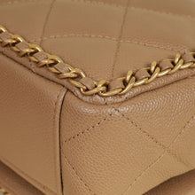 Chanel Beige CC Never Ending Chain Flap Bag