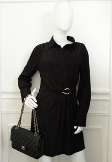 Chanel Black CC Classic 11.12 Double Flap Medium Bag