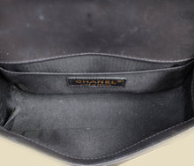 Chanel Black Le Boy Woven Small Bag
