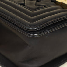 Chanel Black Le Boy Woven Small Bag
