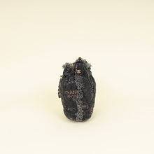 Chanel Black Multicolor CC Denim Quilted Mood Mini Bucket Bag With Chain