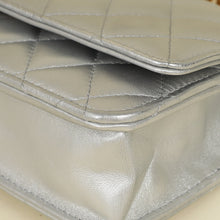 Chanel Silver CC Top Handle Wallet On Chain