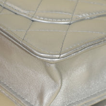 Chanel Silver CC Top Handle Wallet On Chain
