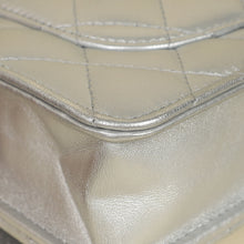 Chanel Silver CC Top Handle Wallet On Chain