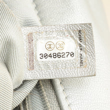 Chanel Metallic Silver 19 Flap Small Shoulder Bag